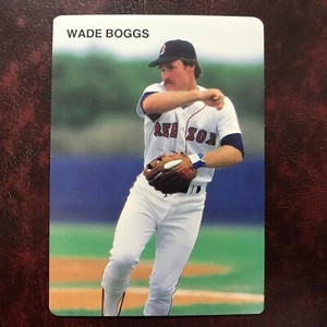 1986 Scott Cunningham Set WADE BOGGS Photo Card BOSTON RED SOX ** MINT **