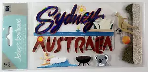 Jolee's Boutique große dimensionale Aufkleber - AUSTRALIEN - 17 Stück - Bild 1 von 1