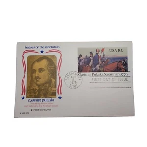Ersttagsbriefe 1979 Casimir Pulaski - Bild 1 von 5