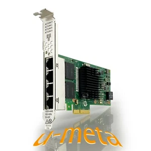 HP Intel 366T 1Gb/s 4-Port(s) RJ-45 PCIe 2.1 x4 NIC 816551-001 811544-001 - Picture 1 of 5
