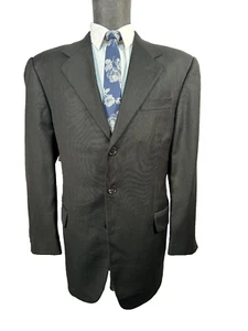 Chaqueta Blazer Abrigo Deportivo JACK VICTOR Para Hombres Marrón Lana Calce Clásico 3 Botones 41L - Imagen 1 de 8