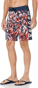 Volcom Men's Lido 4th Of July Mod 19 Board Shorts in Navy-Size 29 - Picture 1 of 4