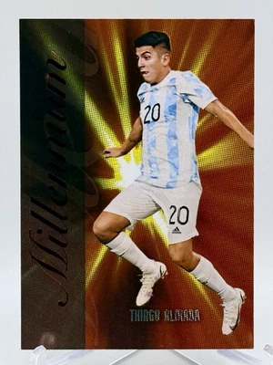 2022 Futera Fans Selection Thiago Almada Millennium # 6/7 Argentina Atletico SP - Image 1 of 2