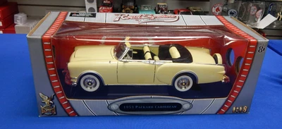 Road Signature Collection 1953 Packard Caribbean 1:18 scale Diecast Yellow NIB - Image 1 of 4