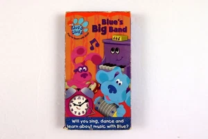 Blues Clues - Blues Big Band VHS 2003 Tape Sing & Dance Blue Cartoon Classic - Bild 1 von 4