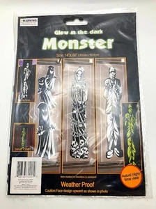 NEU Glow in the Dark Monster Größe 14" x 60" wetterfest - Bild 1 von 2