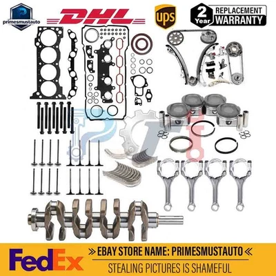 2TR-FE 2.7L Engine Piston Gasket Timing Kit Crankshaft Conrods For Toyota Tacoma - Image 1 of 4