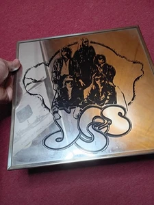 Espejo Premio Carnaval Vintage YES the Band Marco 12x12 Raro Años 80 - Imagen 1 de 14