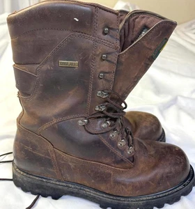 Red Head Bone Dry 11.5 Brown Leather 800 Thinsulate Gore-Tex Hunting Boots - Picture 1 of 7