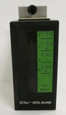 Struthers-Dunn 75M02 12 V 8238E1 Input PLC Card - Image 1 of 2