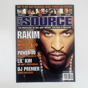 The Source Magazine February 1998 #101 Rakim, Lil Kim, DJ Premier, Power 30 - Picture 1 of 6