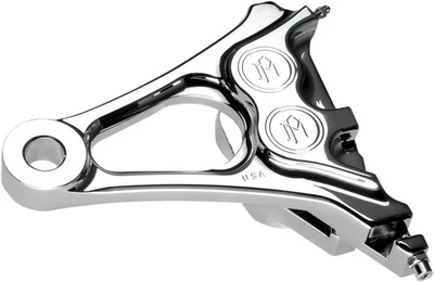 Rear Brake 1 Pc 125x4R - Chrome by Performance Machine 1256-0077-CH - Image 1 of 2