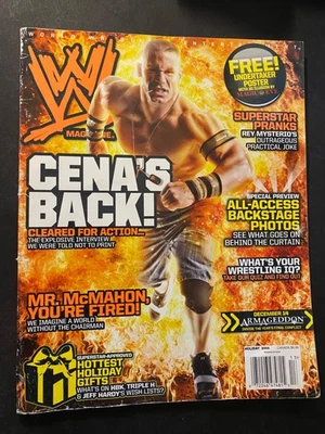 WWE Magazine (John Cena - Holiday Special Edition) - December 2008 - Image 1 of 2