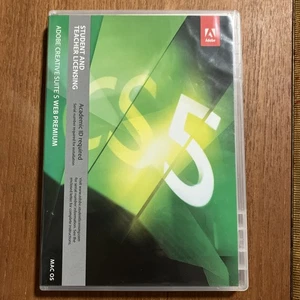 Adobe Creative Suite 5 Web MAC OS Premium Cs5 z kluczem Apple - Zdjęcie 1 z 7