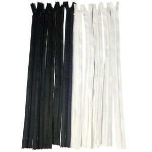 10pcs/Pack Invisible Nylon Closed End Zip Zippers for Sewing - Picture 1 of 7
