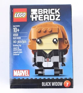 LEGO BRICKHEADZ: Black Widow (41591) RETIRED - SEALED in Box - Picture 1 of 6
