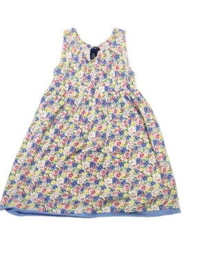 Vestido sin mangas floral multicolor Chaps Girl 6X Foto 1 de 3