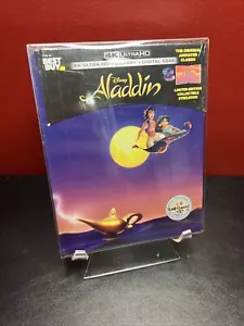 Aladdin Steelbook 4K UHD+Blu-ray+Digital+Sleeve, 2019, Disney) Sealed OOP - Imagen 1 de 7