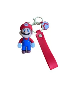 Nuevo Super Mario Bros Series 3D Silicona Llavero/Bolso Dije/Adorno Coche - Imagen 1 de 4