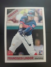 2015 Topps Heritage High Number Action Variation Francisco Lindor NOT RATED  A1