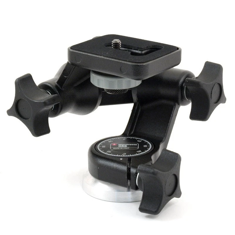 Manfrotto 056 3-Wege-Kopf Junior Kamerakopf bis 3KG Kameras 1/4" Stativkopf - Bild 1 von 1