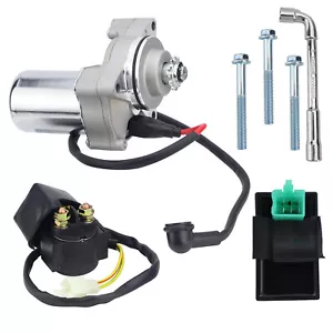Motor de arranque de 3 pernos para moto de cross ATV china de 50 cc Go Kart quad 4 ruedas - Imagen 1 de 9