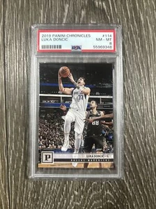 Luka Doncic 2nd Year Panini Chronicles #114 PSA 8 Dallas Mavericks - Picture 1 of 4