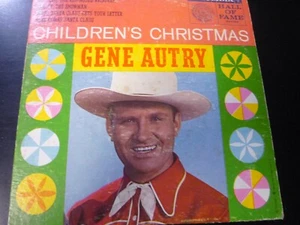 Gene Autry -Children's Christmas 45 7" EP with Picture cover Columbia  Cowboy - Picture 1 of 3