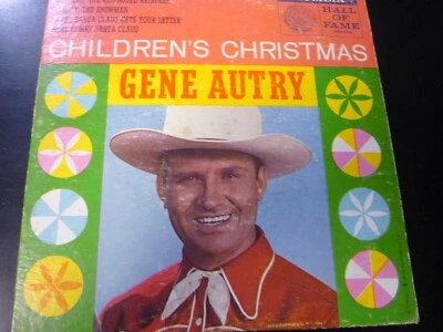 Gene Autry -Children's Christmas 45 7" EP with Picture cover Columbia  Cowboy - Image 1 of 3