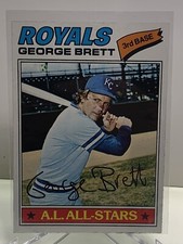 1977 Topps George Brett #580 Kansas City Royals HOF