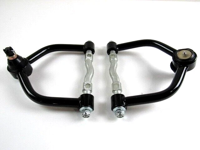 1974-78 Mustang II 2/Pinto IFS Front Tubular Upper Control Arm Pair Black C21005 - Image 1 of 4