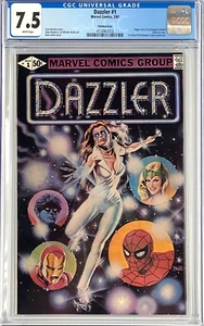 DAZZLER #1 CGC 7.5 03/81 Marvel Printing Error - Picture 1 of 5