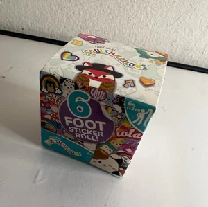 Squishmallows 6 Fuß Aufkleberrolle - Jazwares - NEU versiegelt [b] - Bild 1 von 5