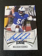 2021 Leaf Draft - Autographs #BA-NK1 Malcolm Koonce (AU, RC)