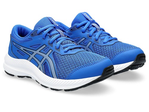 Scarpe da ginnastica bambino unisex ASICS Contend blu originali nuove taglie 4