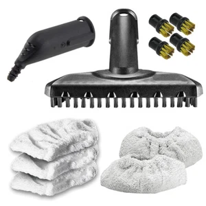 Kit de tela con boquillas de cepillo para limpiador a vapor serie KARCHER SC5 almohadillas Lance Terry - Imagen 1 de 11
