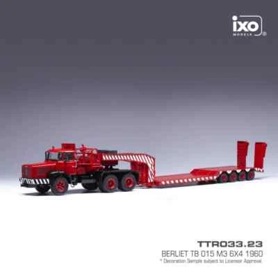 Camion rimorchio vassoio Berliet TB 015 M3 6X4 a 1/43 di IXO TTR033.23 - Immagine 1 di 2