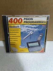 400 PSION Programs PC CD-ROM Jewel Case NEW CIB Vintage Rare NOT BIG BOX! - Afbeelding 1 van 4
