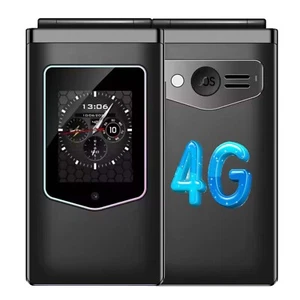 HAMTOD T8 Senior Mobile Phone Unlocked Flip Smartphone 4G-Volte for Elderly SOS - Picture 1 of 10