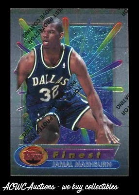 1994-95 Topps Finest #60 Jamal Mashburn - Image 1 of 2