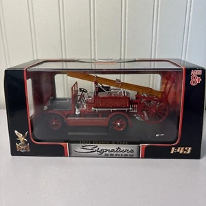 Road Signature Series 1:43 Diecast 1921 Dennis N Type Fire Engine in Red - Picture 1 of 6