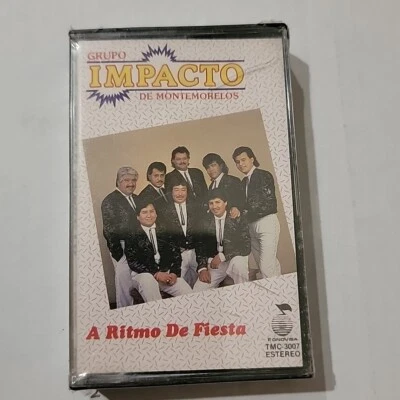Nuevo! GRUPO IMPACTO DE MONTEMORELOS A RITMO DE FIESTA CASSETTE ULTRA RARE - Image 1 of 3