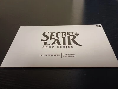 Magic Magic The Gathering Secret Lair Li'l'er Walkers Edición Lámina Hasbro Pulso Sellado Nuevo  Foto 1 de 2