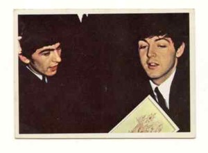 The Beatles 1964 Topps Diary Trading Card No. 8A