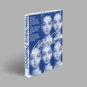 NewJeans New Jeans 1st EP Bluebook Random CD+Logbook+Pin-upBook+Etc+Tracking Num - Picture 1 of 4