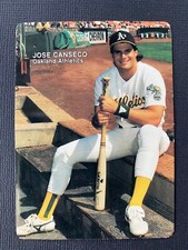 1990 Mother's Cookies Jose Canseco #33.  Fun Card of this Oakland A’s Slugger!