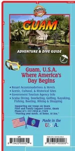 Guam Adventure Guide & Dive Map Waterproof by Franko Maps - Imagen 1 de 4