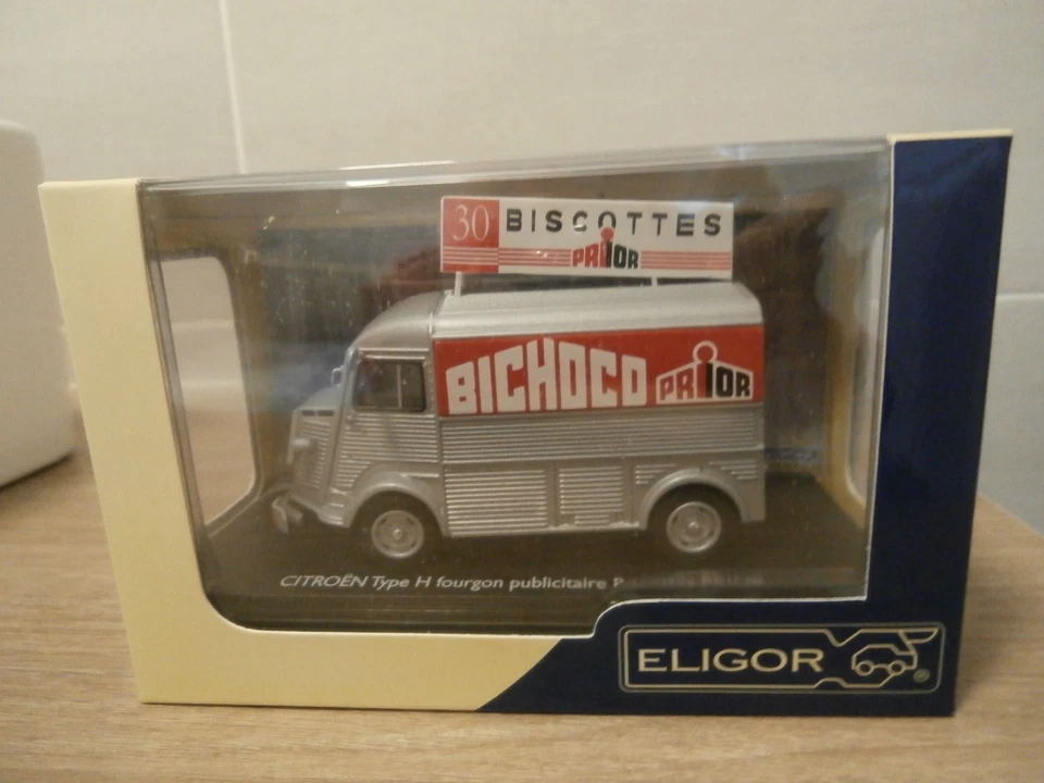 CITROEN TYPE H FOURGON PUBLICITAIRE BISCOTTES PRIOR TDF ELIGOR - Photo 1/1