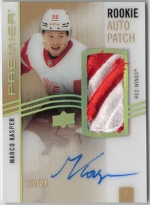 2023 Premier Marco Kasper Acetate Rookie Auto Patch Gold /35 #AR-MK Red Wings - Picture 1 of 2