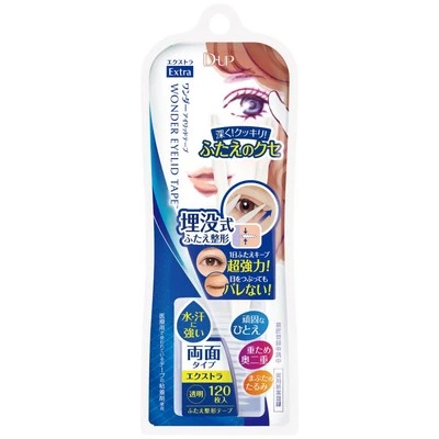 Nuevo D-up WONDER EYELID TAPE EXTRA 120 hojas doble párpado de Japón Foto 1 de 4
